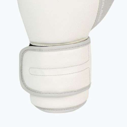Everlast Powerlock Pu vyriškos bokso pirštinės baltos EV2200