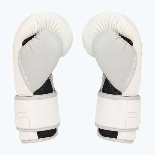 Everlast Powerlock Pu vyriškos bokso pirštinės baltos EV2200