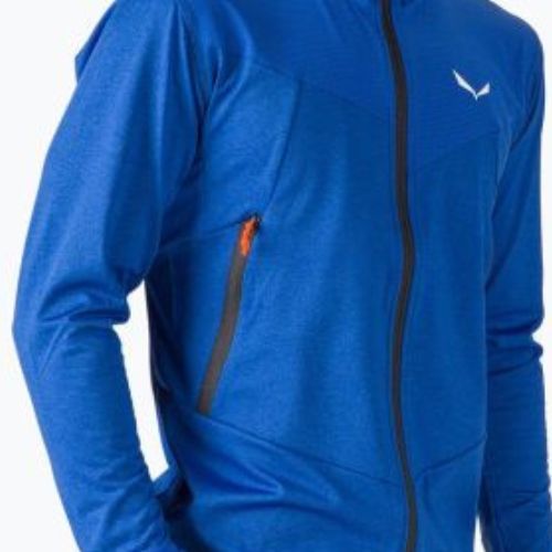 Salewa Agner Hybrid PL/DST FZ Hoody vyriškas vilnonis džemperis mėlynas 00-0000027371