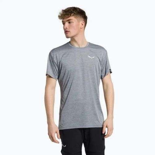 Salewa vyriški trekingo marškinėliai Puez Melange Dry Grey 00-0000026537
