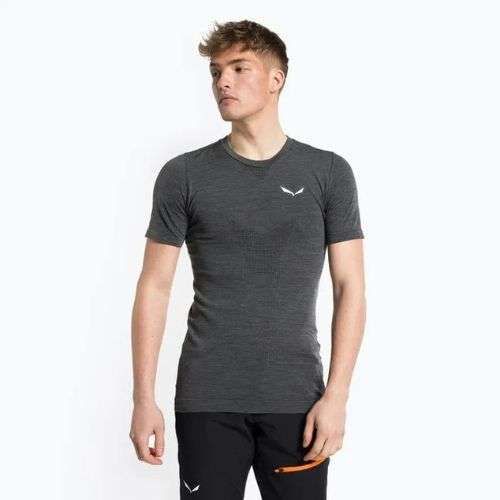 Vyriški trekingo marškinėliai Salewa Pedroc AMR Grey 00-0000028320