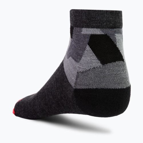 Moteriškos trekingo kojinės Salewa Pedroc Camo AM QRT black 00-0000069040
