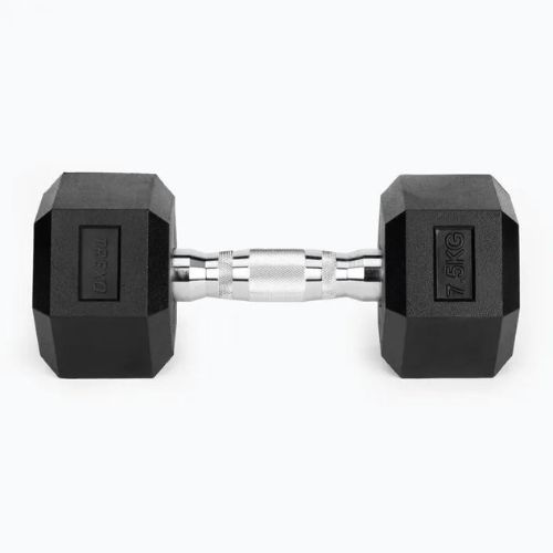 TREXO Hex HXD75 gumuoti hanteliai 7,5 kg