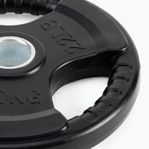 XTREXO juodos spalvos gumuoto ketaus svoris RW10 10 kg