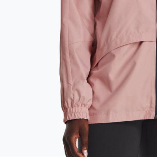 Under Armour Rush Woven Nov moterų treniruočių striukė rožinė 1369848