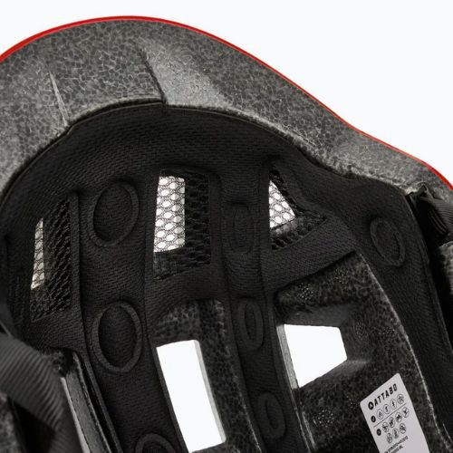 Vaikiškas dviračių šalmas ATTABO K200 raudonas