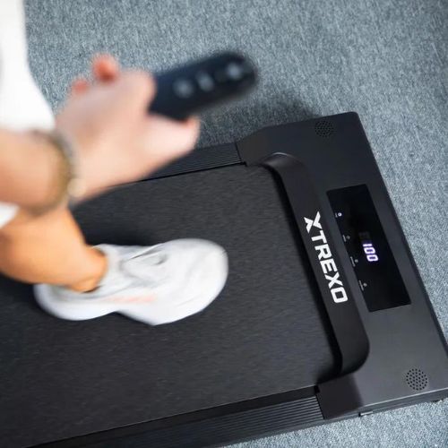 Elektrinis bėgimo takelis TREXO Walking Pad W100 juodas