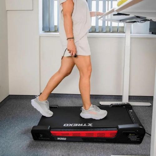 Elektrinis bėgimo takelis TREXO Walking Pad W200 juodas