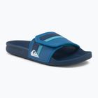 Quiksilver Rivi Slide Adjust blue/blue/green vyriškos šlepetės