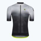 Vyriški dviratininko marškinėliai Alé Maglia MC Gradient white