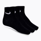 Nike Everyday Lightweight Crew 3pak treniruočių kojinės juodos SX7677-010
