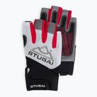 STUBAI alpinistinės pirštinės Eternal 3/4 Finger baltos ir raudonos spalvos 950072
