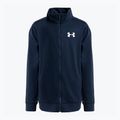 Under Armour trikotažinis vaikiškas sportinis kostiumas tamsiai mėlynas 1363290 3