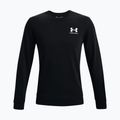 Under Armour vyriški treniruočių džemperiai Rival Terry LC Crew, juodi 1370404