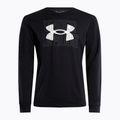 Under Armour vyriški treniruočių marškinėliai Rival Terry Logo Crew black 1370391