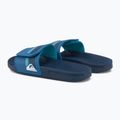 Quiksilver Rivi Slide Adjust blue/blue/green vyriškos šlepetės 3