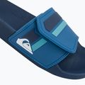 Quiksilver Rivi Slide Adjust blue/blue/green vyriškos šlepetės 7