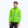 Salewa vyriškas vilnonis džemperis Agner Hybrid PL/DST FZ Hoody žalias 00-0000027371