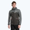 Salewa vyriškas vilnonis džemperis Puez Melange PL FZ Hoody pilkas 00-0000027386