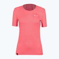 Salewa Puez Graphic 2 Dry moteriški trekingo marškinėliai rožinės spalvos 00-0000027400