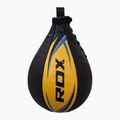 Bokso perlas RDX Speed Ball Leather Multi juoda ir geltona 2SBL-S2YU