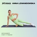 Masažo kamuolys XTREXO TRX-MSB008 8 cm juodas/laimo spalvos 2
