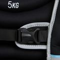 XTREXO 5 kg svorio treniruočių liemenė juoda WV-05 5