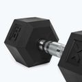 XTREXO Hex HXD100 gumuoti hanteliai 10 kg 8
