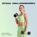 XTREXO Hex HXD100 gumuoti hanteliai 10 kg 2