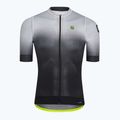 Vyriški dviratininko marškinėliai Alé Maglia MC Gradient white