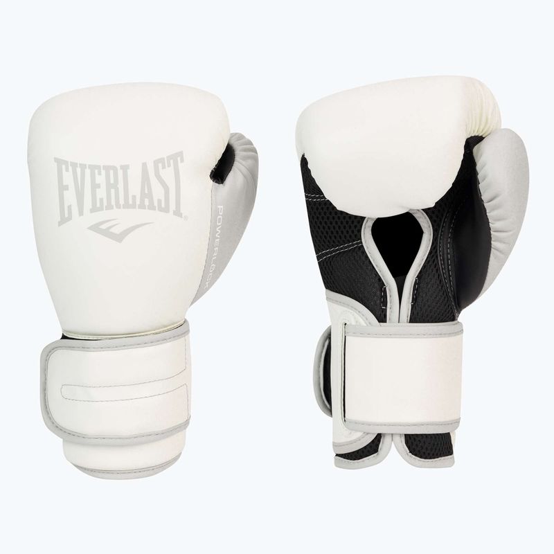 Everlast Powerlock Pu vyriškos bokso pirštinės baltos EV2200 3