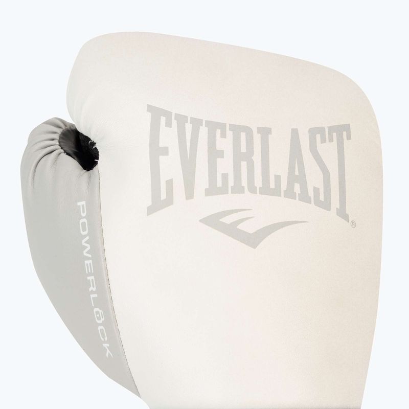 Everlast Powerlock Pu vyriškos bokso pirštinės baltos EV2200 5