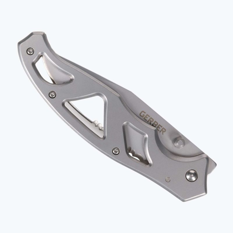 Gerber Paraframe II Folder dantytas sidabrinis turistinis peilis 31-003619 2