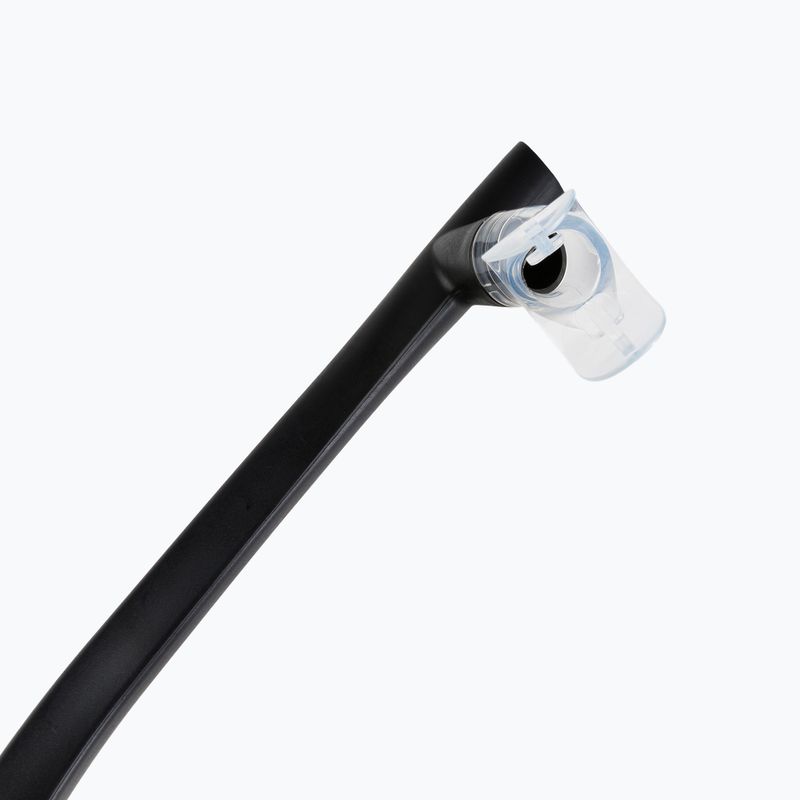 TYR Ultralite Snorkel Elite priekinis plaukimo vamzdelis juodai raudonas LSNKLELT_001 2