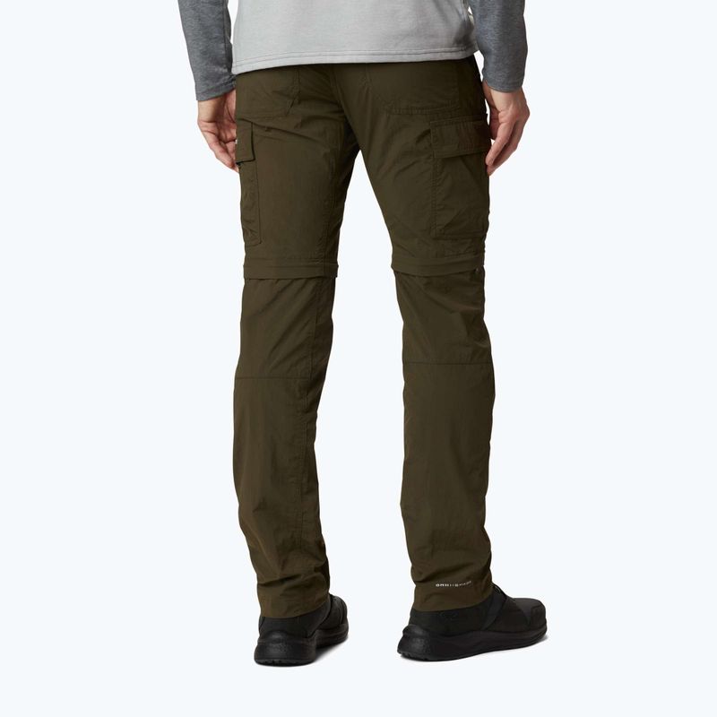 Columbia Silver Ridge II converti 319 green 1794891 vyriškos trekingo kelnės 2