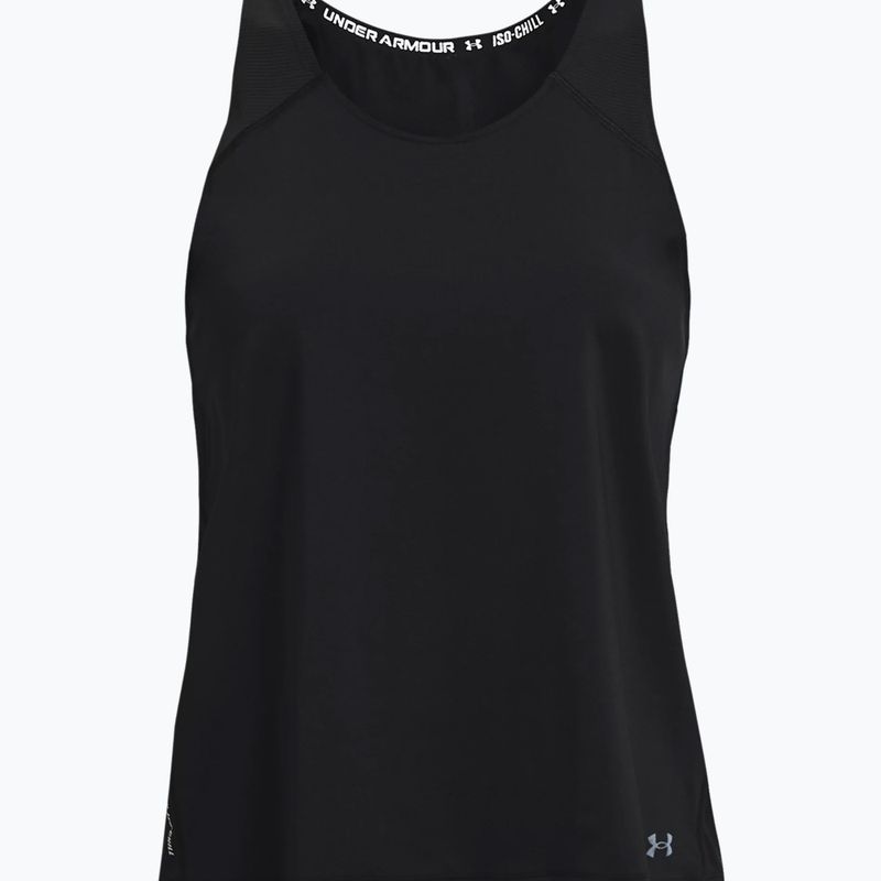 Moteriški treniruočių marškinėliai Under Armour Isochill Run Tank black 1361925 3