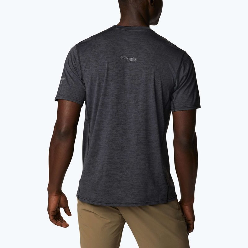 Columbia Titan Pass Graphic Tee vyriški trekingo marškinėliai black 1991471 2