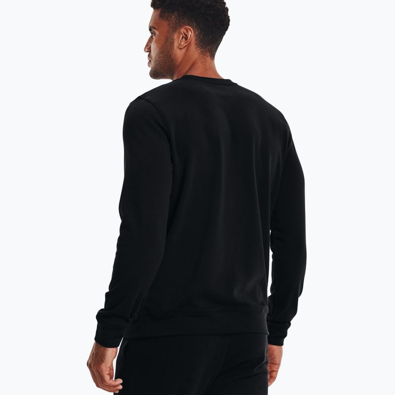 Under Armour vyriški treniruočių džemperiai Rival Terry LC Crew, juodi 1370404 4