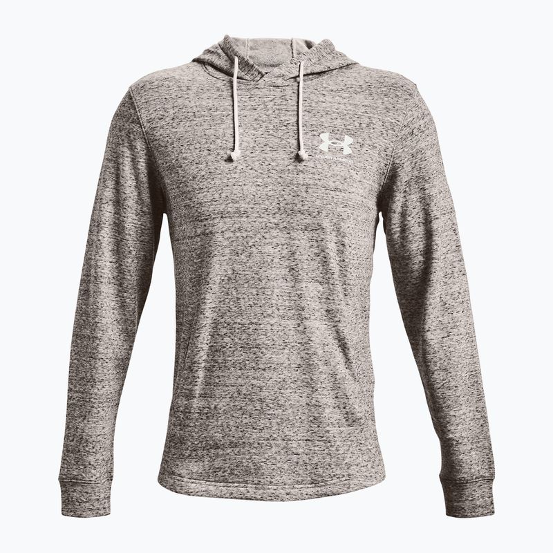 Under Armour vyriškas džemperis su gobtuvu Rival Terry LC pilkas 1370401 5