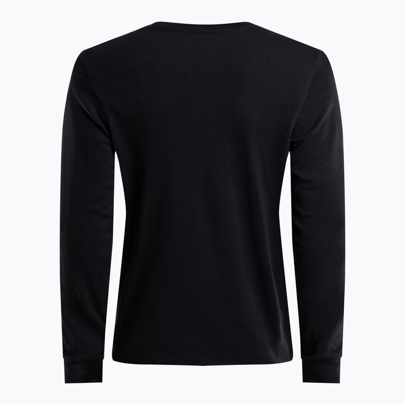 Under Armour vyriški treniruočių marškinėliai Rival Terry Logo Crew black 1370391 2