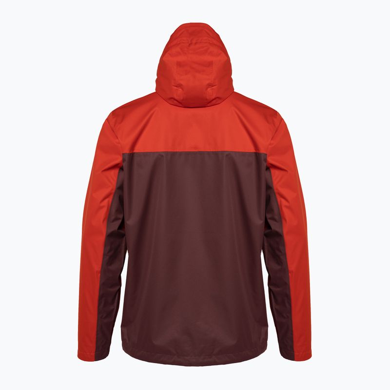 Columbia vyriška striukė nuo lietaus Hikebound raudona 1988621839 2