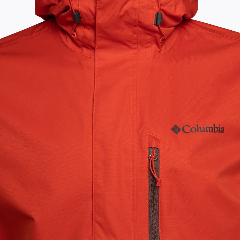 Columbia vyriška striukė nuo lietaus Hikebound raudona 1988621839 3