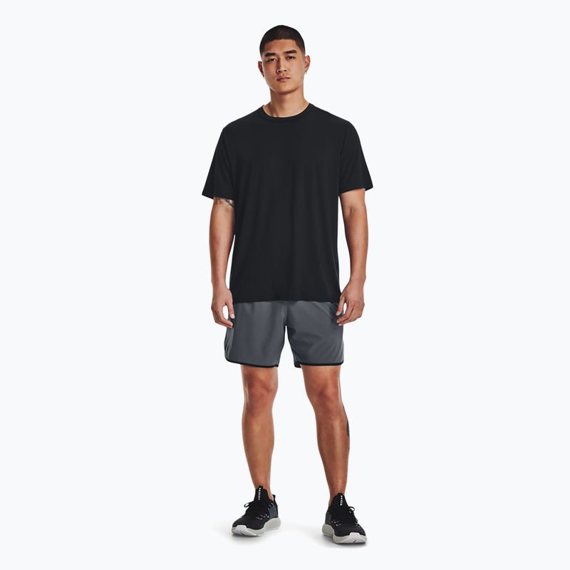Under Armour Hiit Woven pilki vyriški treniruočių šortai 1377027 2