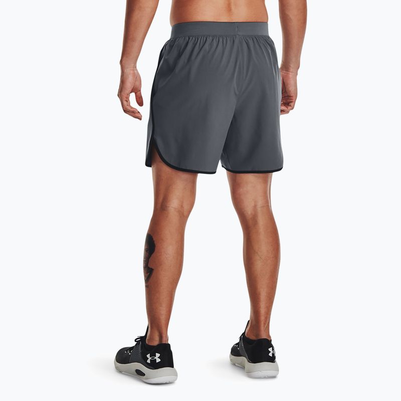 Under Armour Hiit Woven pilki vyriški treniruočių šortai 1377027 3