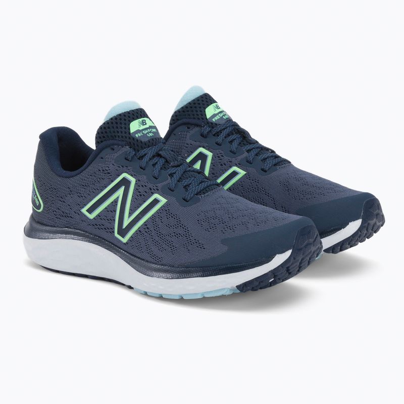 New Balance moteriški bėgimo bateliai tamsiai mėlyni W680CN7.B.090 4