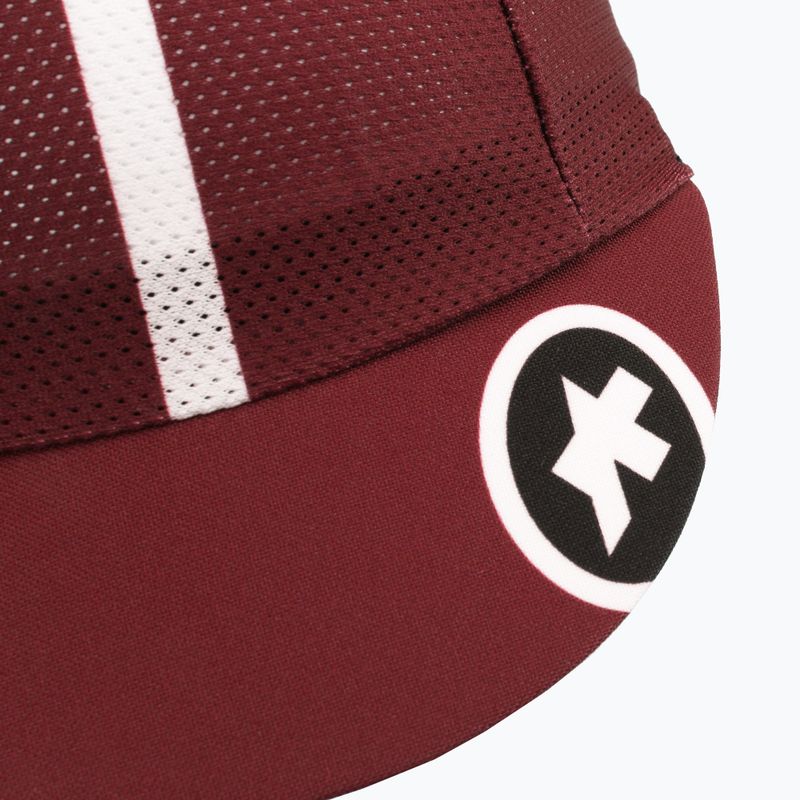 ASSOS dviračių kepurė bolgheri red 6