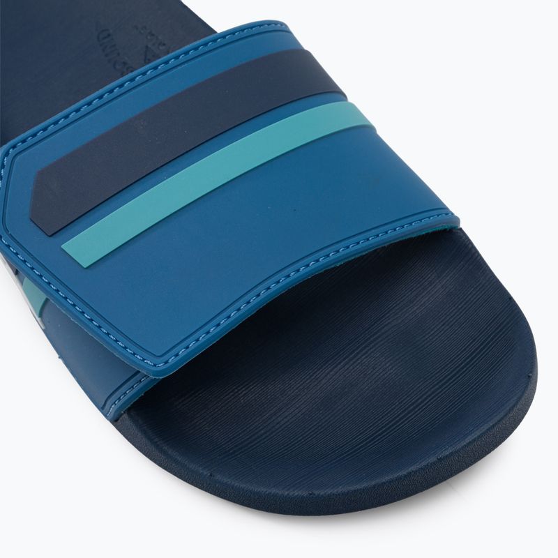 Quiksilver Rivi Slide Adjust blue/blue/green vyriškos šlepetės 8