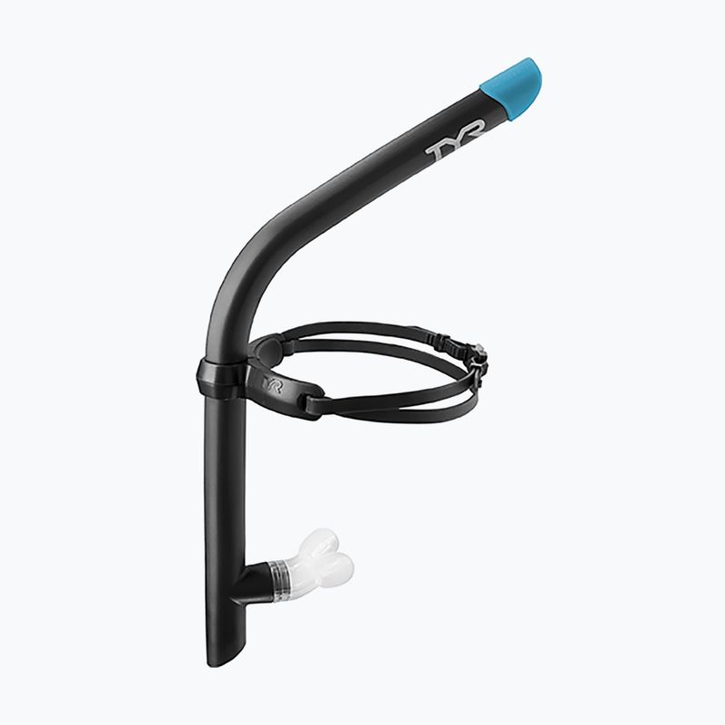 TYR Ultralite Snorkel 2.0 juodai mėlynas plaukimo vamzdelis LSNRKL_001 4