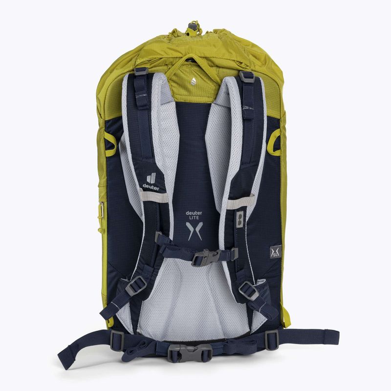 Deuter alpinistinė kuprinė Guide Lite 22 l yellow 33600212323290 2