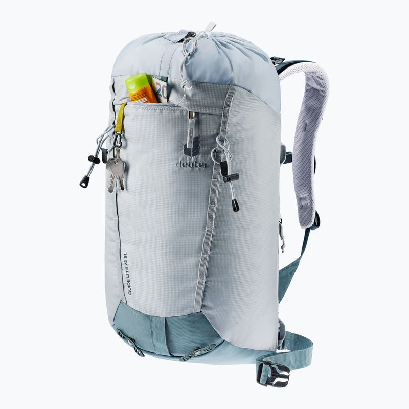 Deuter Guide Lite 22 l alpinistinė kuprinė pilka 336002143370 6